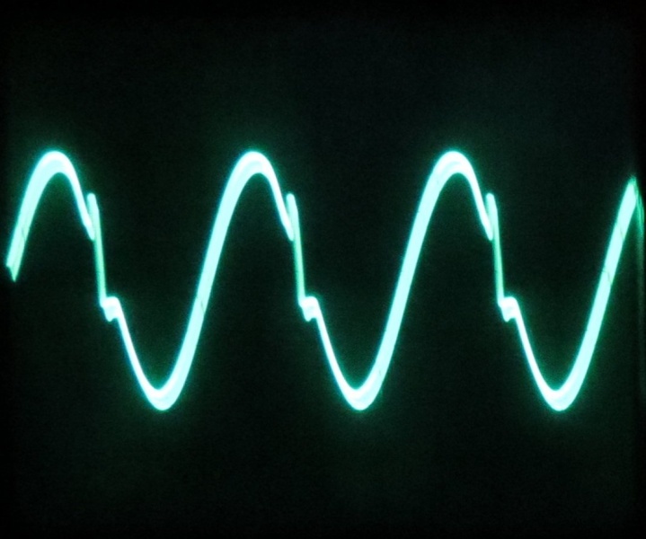 Signal bei 150 kHz im Band 1 (Bandanfang)