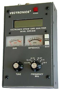Frontansicht Vectronics SWR-584B