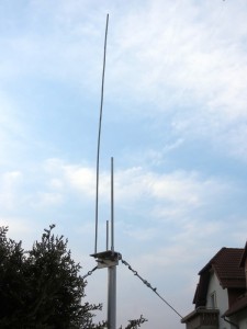 Prototyp OSJ-Antenne Duoband 2m/70cm